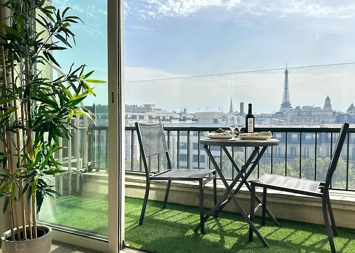 Apartamento Unique Panoramic Flat Champs-elysees *